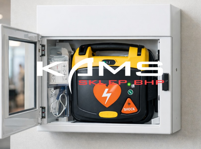 Defibrylator AED w miejscu publicznym i pracy – co mówią dane i jak wygląda to w Polsce? ❤️